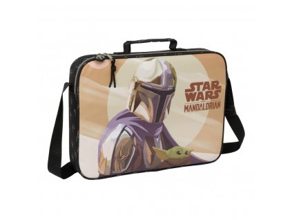 2983410 skolska taska cez rameno the mandalorian this is the way gastanova cierna 38 x 28 x 6 cm