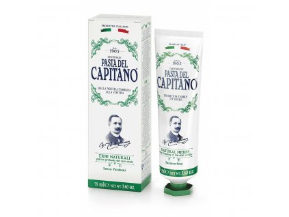 2983191 1 zubna pasta pasta del capitano natural herbs 75 ml