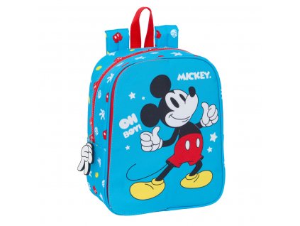 2984767 detsky batoh mickey mouse clubhouse fantastic modra cervena 22 x 27 x 10 cm