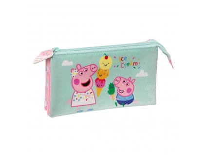 2984860 trojity peracnik peppa pig ice cream ruzova matova 22 x 12 x 3 cm