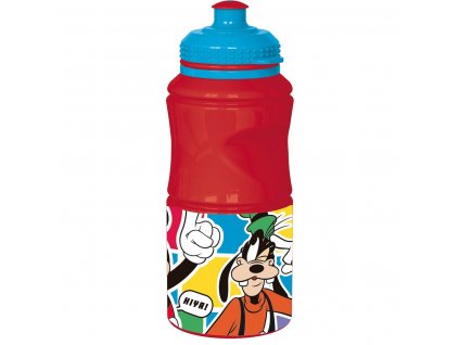 2985280 flasa na vodu mickey mouse cz11345 sportovy 380 ml cervena plasticke