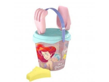 2986843 sada hraciek na piesok a vedierko the little mermaid 14 cm