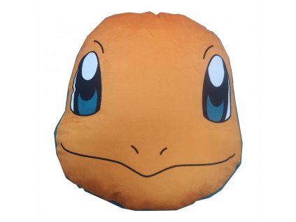 2987323 detsky dekoracny vankus pokemon charmander 3d polyester oranzova 40 x 40 cm