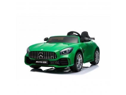 2989717 elektricke auto pre dve deti injusa mercedes amg gtr 12 v zelena