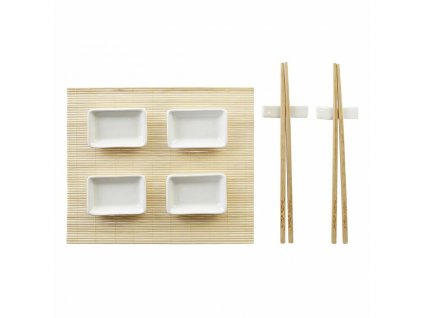 2989369 sada na sushi dkd home decor prirodna biela bambus 28 x 22 x 2 5 cm