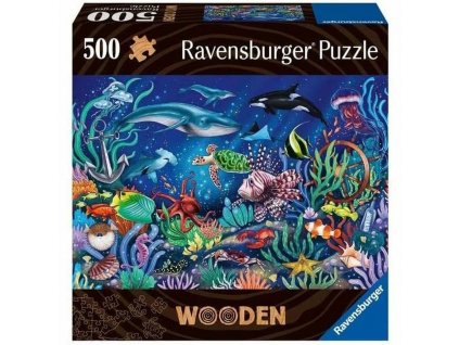 2990407 drevene puzzle ravensburger farebny podmorsky svet 00017515 500 dielov