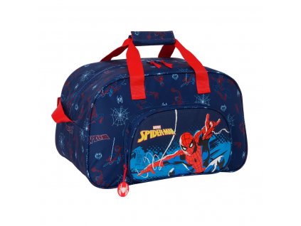 2990902 detska sportova taska spider man neon namornicka modra 40 x 24 x 23 cm