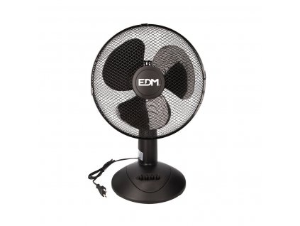 2992261 stolny ventilator edm 45 w cierna 30 cm