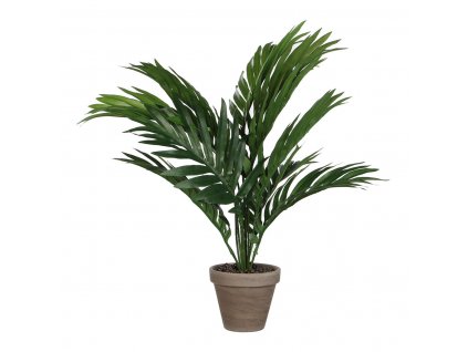 2993512 dekorativna umela rastlina v kvetinaci palma mica decorations pvc keramicky zelena 45 x 60 cm