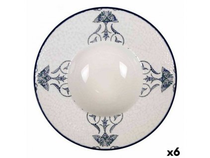 2993875 sada tanierov na cestoviny la mediterranea rosetta porcelan 28 cm 6 ks