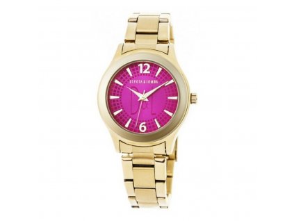 2994100 damske hodinky devota lomba dl001w 02fucsia 37 mm