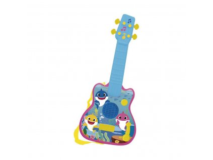 2994622 hudobna hracka detska gitara reig baby shark modra