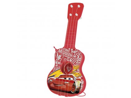 2994541 hudobna hracka gitara cars cervena 3 rokov