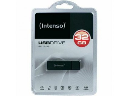 2997403 flash disk intenso alu line 3521481 usb 2 0 32gb cierna antracit 32 gb usb flash disk