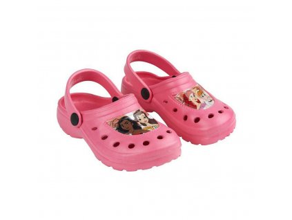 Dětské plážové pantofle Princesses Disney Růžová (Velikost nohy 24-25)