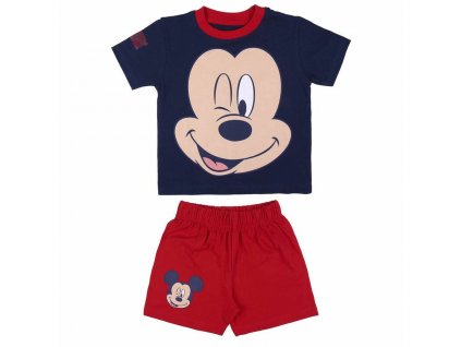 Dětské pyžamo Mickey Mouse Červená (Velikost 3 roky)