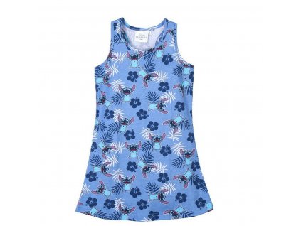Dětské šaty Stitch Modrá 22033 (Velikost 3 roky)