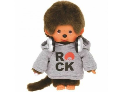 3000043 plysova hracka moncici bandai monchhichi rock plast 20 cm