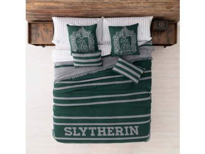 3001240 prikryvka cez postel harry potter slytherin house 180 x 260 cm