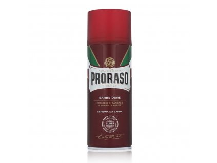 3001987 pena na holenie pre tvrde fuzy proraso coarse beards 400 ml