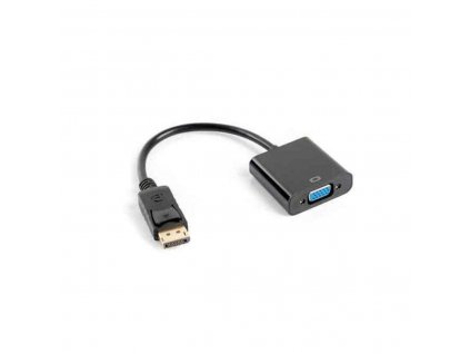 3003325 adapter displayport na vga lanberg ad 0002 bk cierna