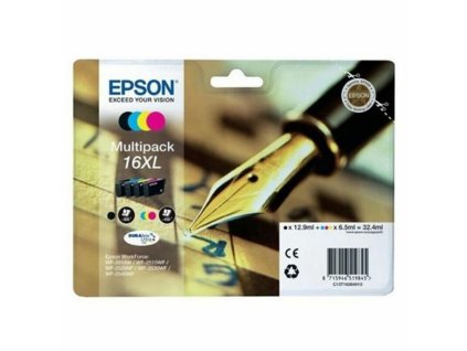 3003121 kompatibilna atramentova kazeta epson t16xl cierna azurova purpurova zlta