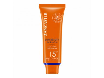 3003550 krem na opalovanie na tvar lancaster sun beauty sublime tan spf 15 50 ml