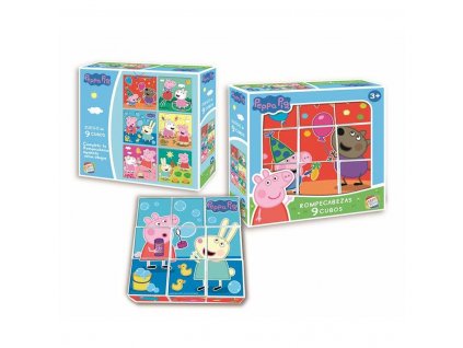 3004246 1 skladacie kocky peppa pig 9 ks 20 x 20 x 5 cm