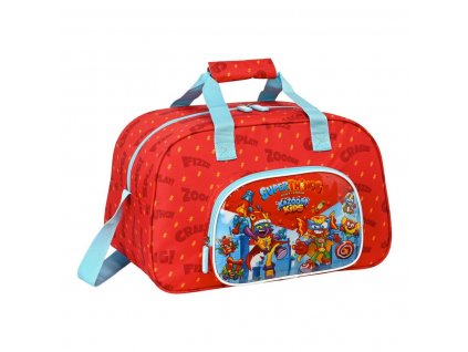 3003517 4 sportova taska superthings kazoom kids cervena svetlo modra 40 x 24 x 23 cm