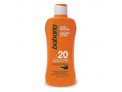 3004852 mlieko na opalovanie babaria spf 20 200 ml aloe vera