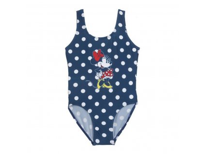 Dětské dívčí plavky Minnie Mouse Tmavě modrá 180310 (Velikost 6 let)