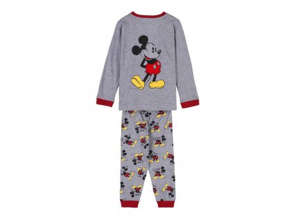 Dětské pyžamo Mickey Mouse Šedá S17028 (Velikost 12 let)