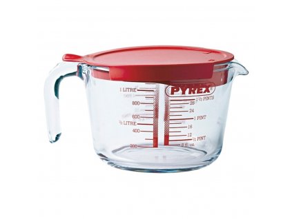 3008165 odmerka dzban pyrex classic transparentna sklo 1l