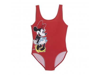 Dětské dívčí plavky Minnie Mouse Červená 180312 (Velikost 8 let)