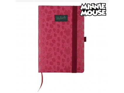 3013493 poznamkovy blok minnie mouse a5 fuchsiova