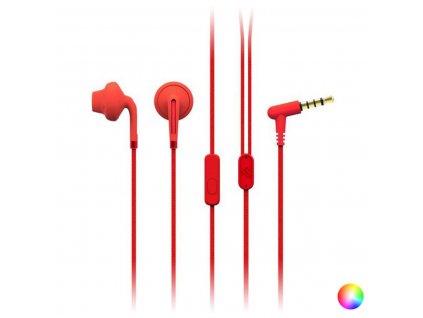 Sluchátka s mikrofonem Energy Sistem Style 2+ 3 mW Vícebarevná (Barva Červená)