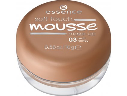 3014342 zmatnujuci penovy make up essence soft touch 03 matt honey 16 g