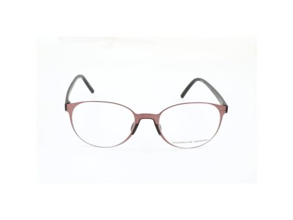 3141169 ram na okuliare porsche design p8312f cervena burgundska 51 mm