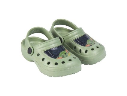 Dětské plážové pantofle The Mandalorian Zelená 29 (Veľkosť nohy 29)