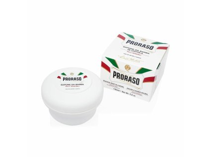 3245446 mydlo na holenie pre citlivu plet proraso white 150 ml