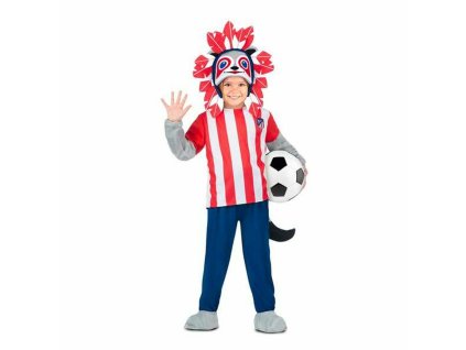 Kostým pro děti Atlético Madrid Americký indián (Velikost 3–4 roky)