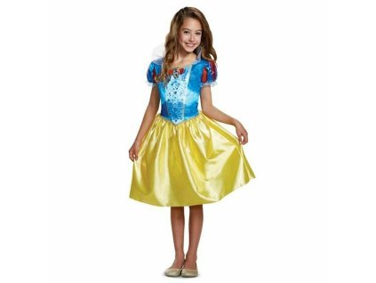 Kostým pro děti Disney Princess Modrá Sněhurka (Velikost 5-6 let)