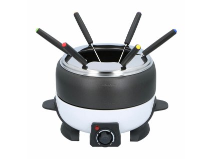 3304669 sada na cokoladove fondue cuisinier deluxe 800 w cierna striebrista 2 3 l