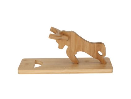 3305557 stojan na vino na stol excellent houseware hz2006020 byk bambus prirodna 30 x 13 x 10 cm