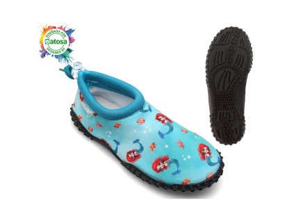 Dětská obuv do vody Mořská panna Modrá Velikost nohy: 29 (Veľkosť nohy 29)