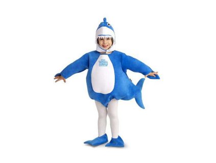 Kostým pre bábätká My Other Me Modrá Žralok (Veľkosť 3–4 roky)