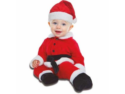 Kostým pre deti My Other Me Dedo mráz (Veľkosť 6 mesiacov)