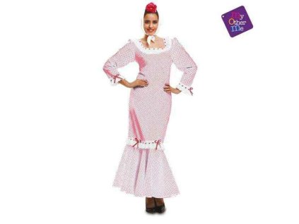 Kostým pre dospelých My Other Me Madrid Biela (Veľkosť M/L)