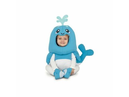 Kostým pre bábätká My Other Me Modrá Veľryba (Veľkosť 7–12 mesiacov)