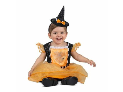 Kostým pre deti My Other Me Striga Oranžová (Veľkosť 7–12 mesiacov)